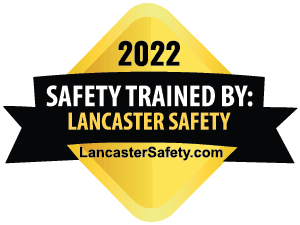 Safety Trained by: Lancaster Safety