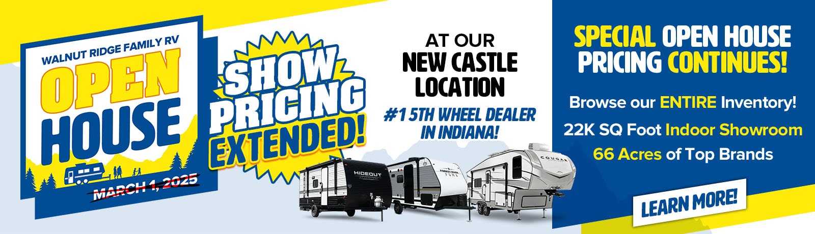 Extended - Open House Pricing