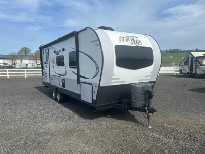 Camp side of the 2019 Rockwood trailers.