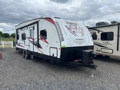 Front camp side of the trailer.