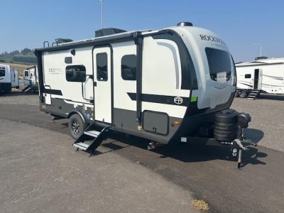 Camp side view of this beautiful trailer.