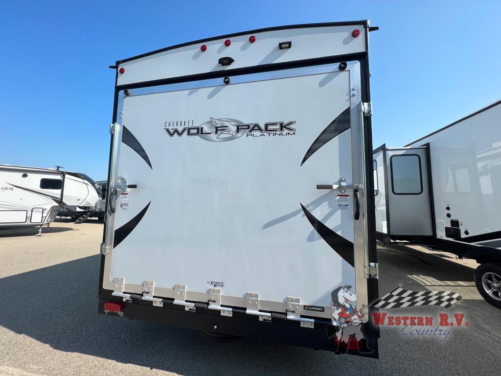 New 2023 Forest River RV Cherokee Wolf Pack 24PACK14+ Toy Hauler Travel