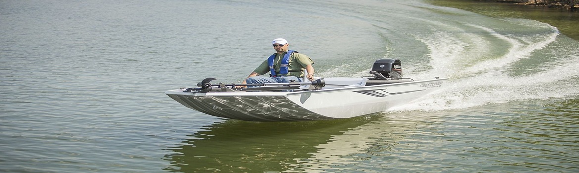Crestliner Deep-V boat