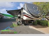 42' QUAD SLIDE NEW TIRES NEW PATIO AWNINGS 5.5Kw ONAN WITH 191 HOURS