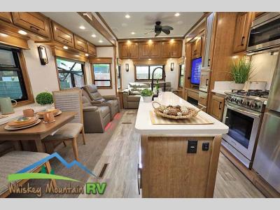 STUNNING INTERIOR WITH DRV'S AFFINTY DECOR WITH HAZELNUT CABINETRY