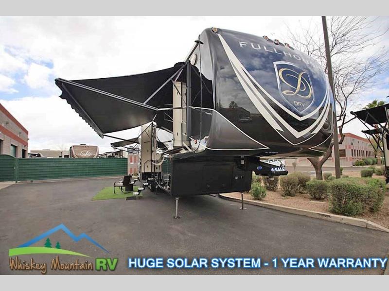 46' 4 SLIDES WITH RARE 13' GARAGE - $20,000 SOLAR SYSTEM THAT WILL RUN THE AC