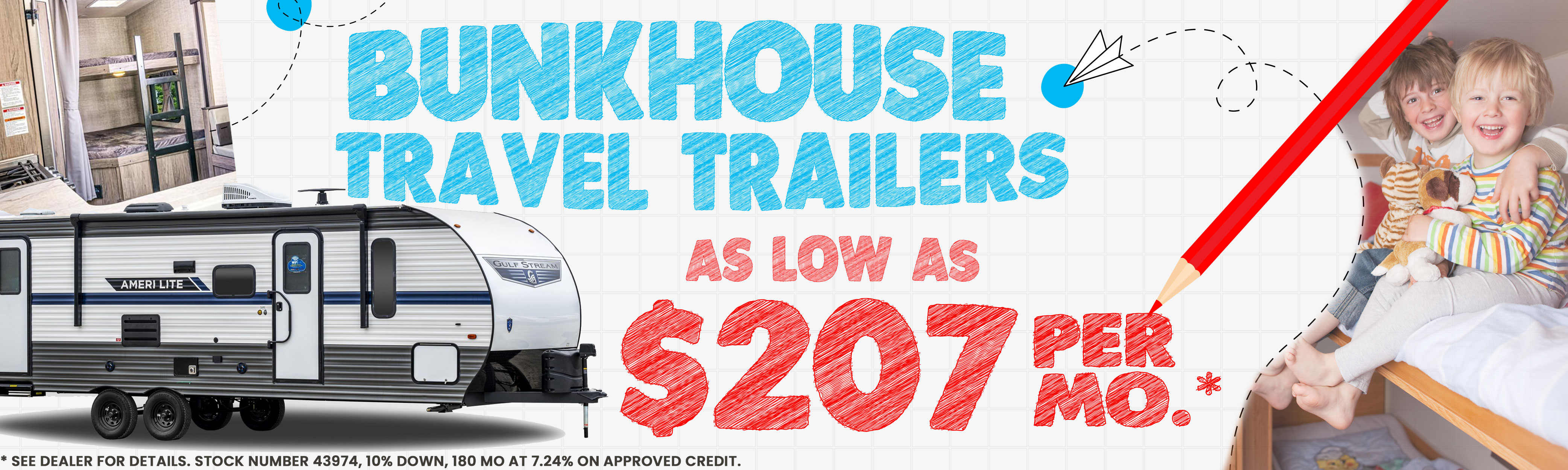 Bunkhouse Travel Trailers
