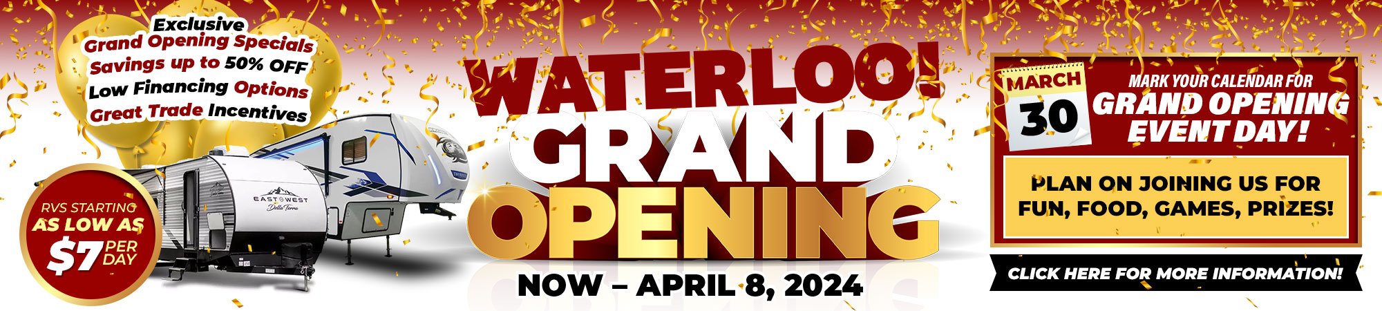 Waterloo Grand Opening