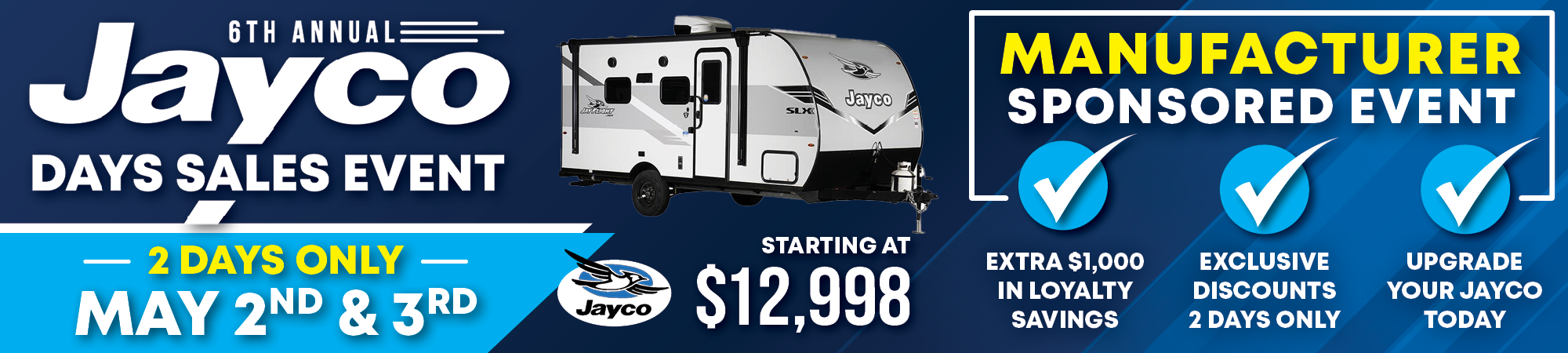 Jayco Days Sales Event