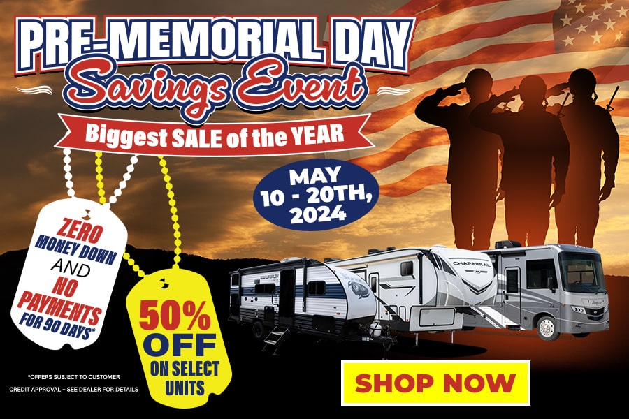 Pre-Memorial Day Sale