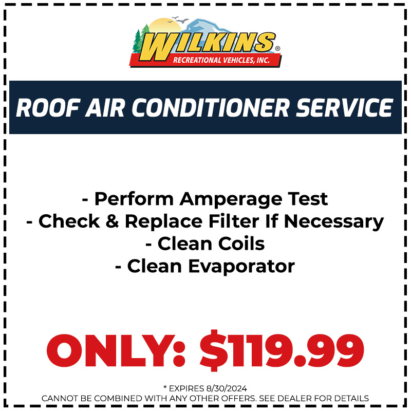 Roof Air Conditioner Service Coupon