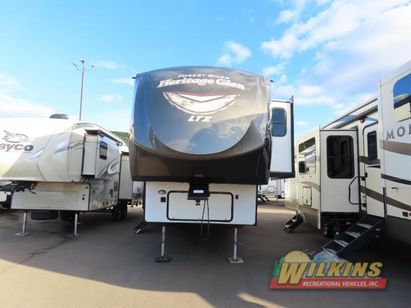 Used 2019 Forest River RV Wildwood Heritage Glen LTZ 372RD Fifth Wheel ...