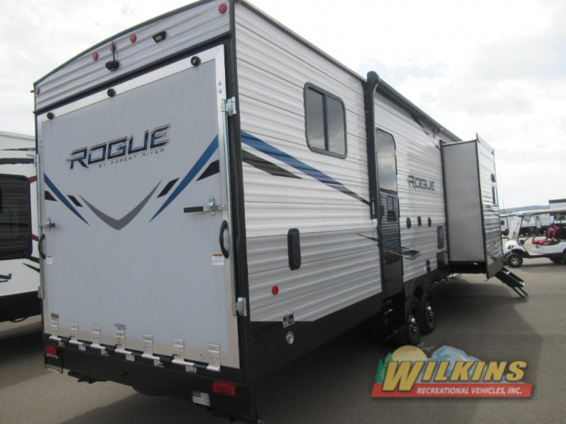 Used 2021 Forest River RV Vengeance Rogue 32V Toy Hauler Travel Trailer ...