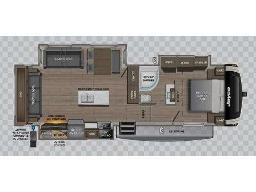 Eagle 28CRT Floorplan