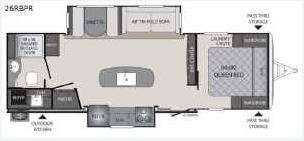 Bullet 26RBPR Floorplan