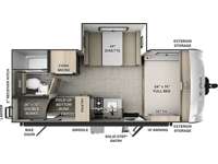 Flagstaff E-Pro E20BH Floorplan Image