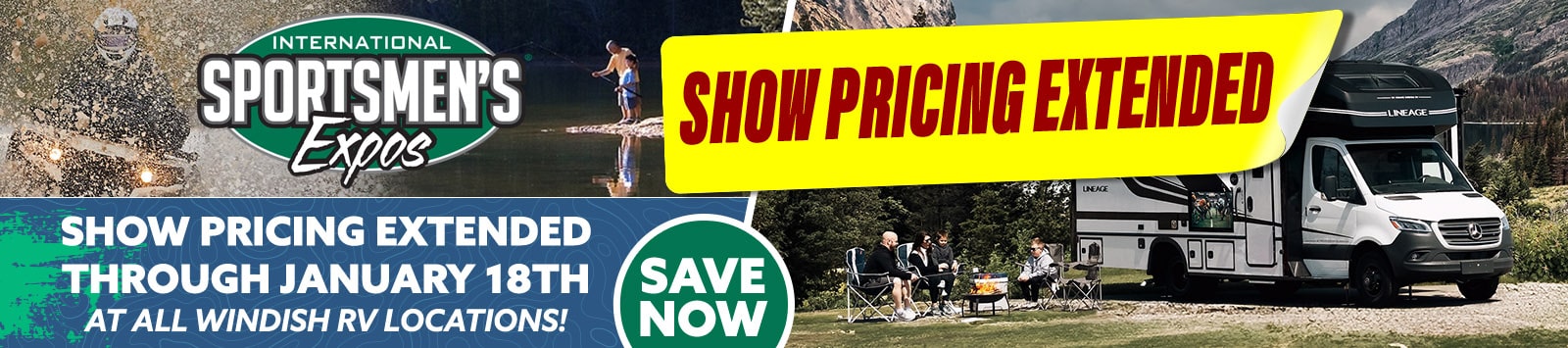 Post Sportsmen's Expo Show Pricing Extended