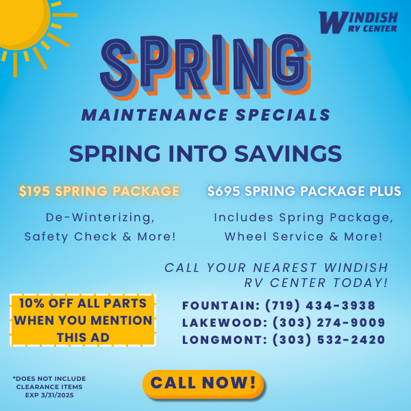 Spring Service Specials