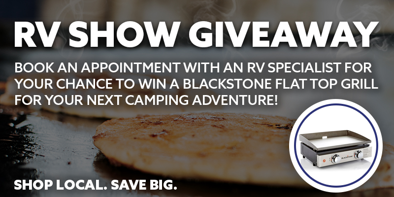 RV Show Giveaway - Blackstone griddle