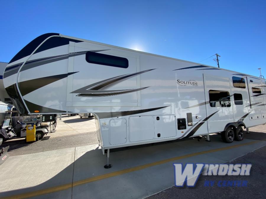 New 2024 Grand Design Solitude 390RK Fifth Wheel at Windish RV Center