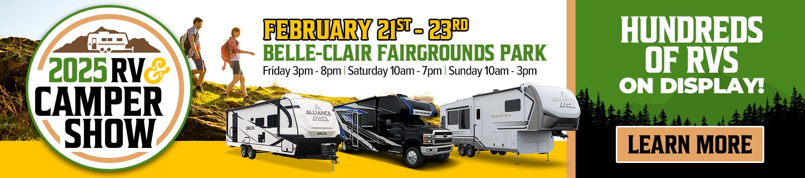 RV & Camper Show at Belle-Clair Fairgrounds Park