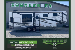 New 2022 Highland Ridge RV Open Range OF284RLS Photo