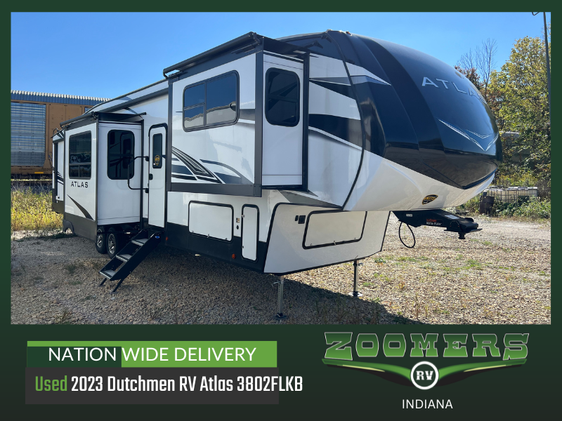 Used 2023 Dutchmen RV Atlas 3802FLKB Fifth Wheel at Zoomers RV Wabash