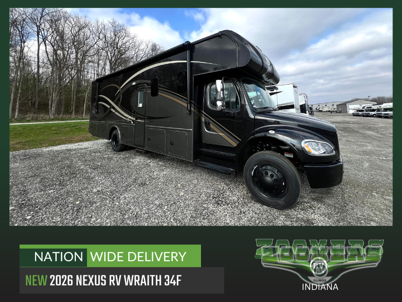 New 2026 NeXus RV Wraith 34F Motor Home Super C - Diesel at