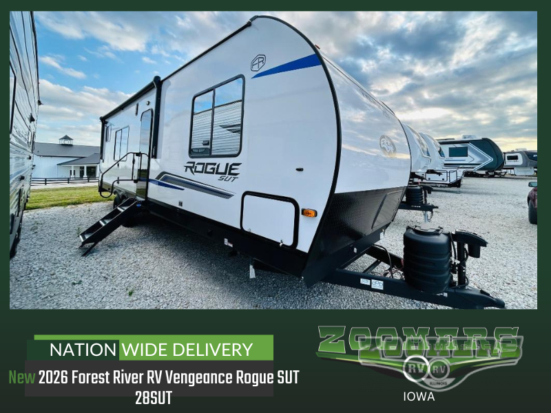 New 2026 Forest River RV Vengeance Rogue SUT 28SUT Toy Hauler